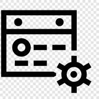 Terminverwaltung, Erstellung von Kalendern, kostenloser OnlineKalender, OnlineKalender symbol