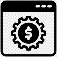 Managing money, Budgeting, Saving, Investing icon svg