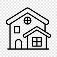 mansion, home, luxury, grand icon svg