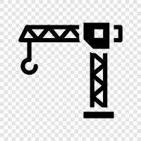 manufacturing, construction, aerial, lifting icon svg