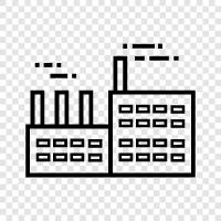 manufacturing, production, assembly, work icon svg