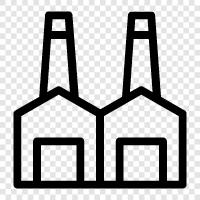 manufacturing, production, machining, tooling icon svg