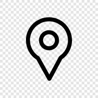 map, guide, tourist, location icon svg