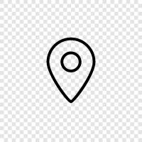 Map, Location, Geography, Navigation icon svg