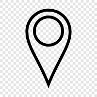 map, location, place, landmark icon svg