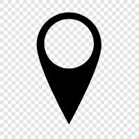 map, physical map, GPS map, topographic map icon svg