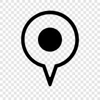 map, location, pointer, pointer icon icon svg