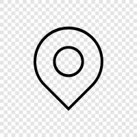 Map Pin Holder icon svg