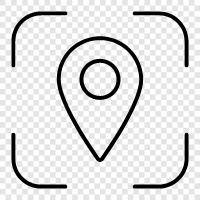 mapping, latitude, longitude, GPS icon svg