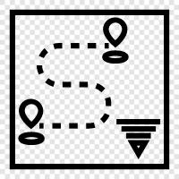 Kartographie, Atlas, Gazetteer, Grundbesitz symbol