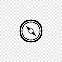 mapping, directions, navigation, Compass icon svg