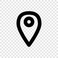 Maps, Navigation, Location, Geography icon svg