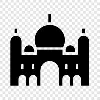 marble, Mughal, Indian, Islamic icon svg