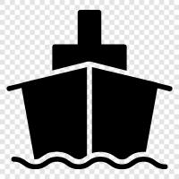 maritime, ocean, navy, shipping icon svg