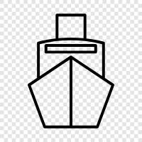 maritime, maritime transportation, cargo, cargo shipping icon svg