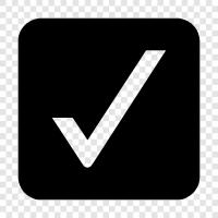 Mark, Check, Marking, Checklist icon svg