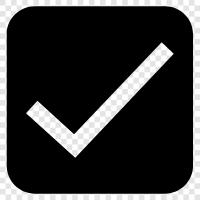 Mark, Check, Marking, Checklist icon svg