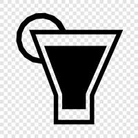 Martini, Manhattan, Rob Roy, Margarita icon svg