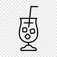 martini, Manhattan, vodka, cranberry icon svg