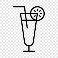 Martini, Manhattan, Margarita, Cocktail icon svg