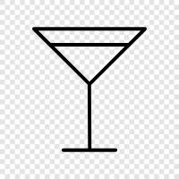 Martini Cocktail Glasses, Martini Glasses For Sale, Mart, Martini Glass icon svg