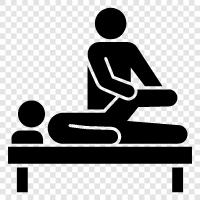 massage therapist, massage therapy, Swedish massage, deep tissue massage icon svg