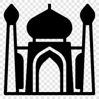 mausoleum, tomb, grave, palace icon svg