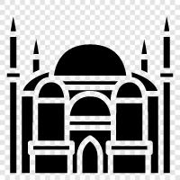 mausoleum, love story, legend, history icon svg