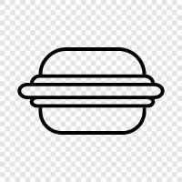 McDonalds, Burger King, Wendy s, Hamburger icon svg