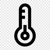 meat thermometer, food thermometer, Thermometer icon svg