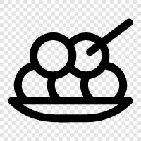 meatball, balls, pork, beef icon svg