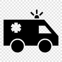 medical, EMS, paramedics, transport icon svg