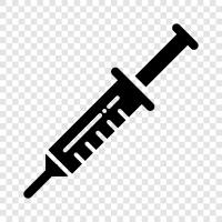 medical device, injection, needle, health icon svg