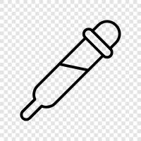 medical dropper, glass dropper, plastic dropper, dropper bottle icon svg