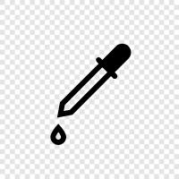 medical dropper, medical syringe, dropper bottle, dropper cap icon svg