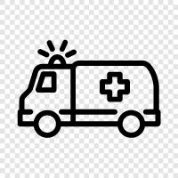 medical emergency, ambulance service, medical transport, Ambulance icon svg