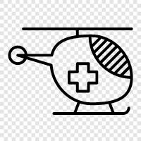 Medical Helicopter, Air Ambulance, EMS Helicopter, Ambulance Helicopter icon svg