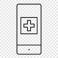 Medical iPhone, Health iPhone, iPhone for Health, iPhone for Medicine icon svg