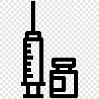 medical, injection, medication, health icon svg