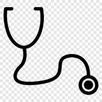 Medizin, Arzt, Ausrüstung, Herz symbol