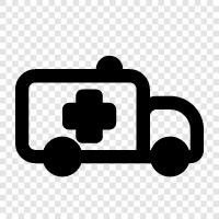medical, paramedic, EMS, hospital icon svg