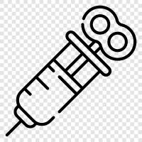 medical, insulin, injection, diabetes icon svg