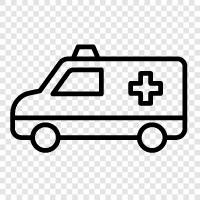 medical, EMS, hospital, ambulance service icon svg