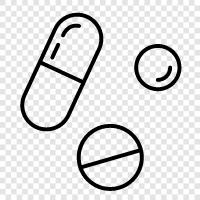 medication, prescription, overthe-counter, side effects icon svg