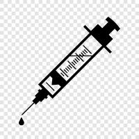 Medication, Injection, Health, Medicine icon svg