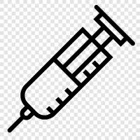 Medication, Injection, Medical, Treatment icon svg