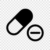 medication, over the counter, prescription, side effects icon svg