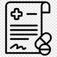 medications, Prescription icon svg