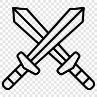 mittelalterliche Schwerter, Samurai Schwerter, Schwerter zum Verkauf, Schwerter für Schwertkämpfe symbol