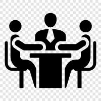 Meeting, Conference, Presentation, Agenda icon svg